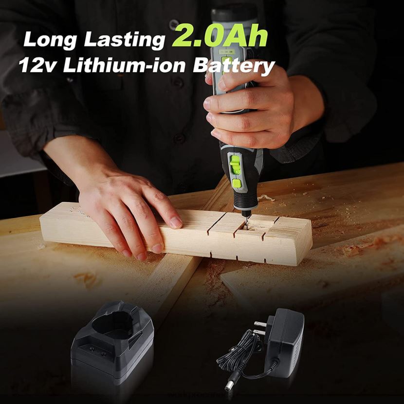 Morden WORKPRO 12V Cordless Rotary Tool Kit for Handmade and DIY Tool ZNRDXV226