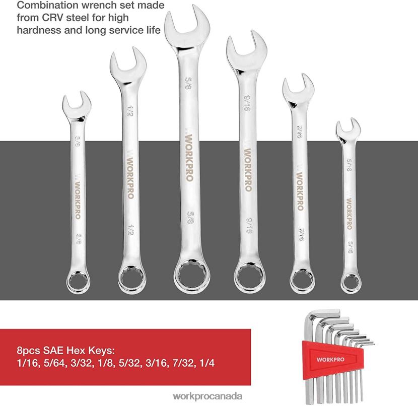 Morden WORKPRO 87 PcsMechanics Tool Set, Hand Tools Kit with Storage Tool Box Tool ZNRDXV305