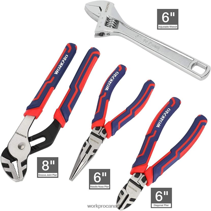 Morden WORKPRO 87 PcsMechanics Tool Set, Hand Tools Kit with Storage Tool Box Tool ZNRDXV305