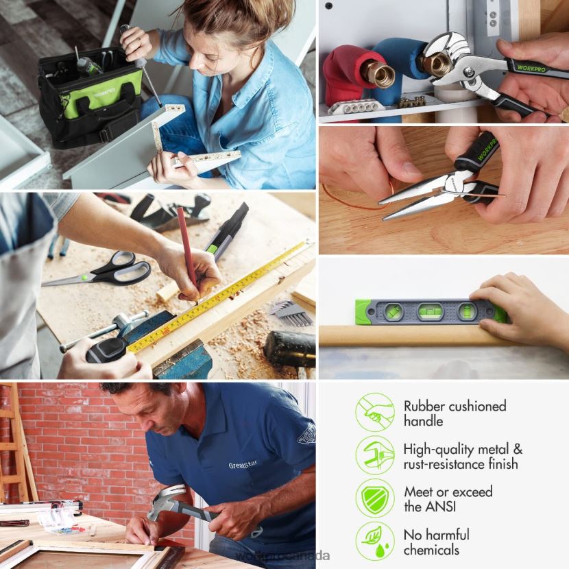 Pink/Grey WORKPRO 157-Piece Cordless Drill Combo Kit with 20V Cordless Lithium-ion Tool ZNRDXV259