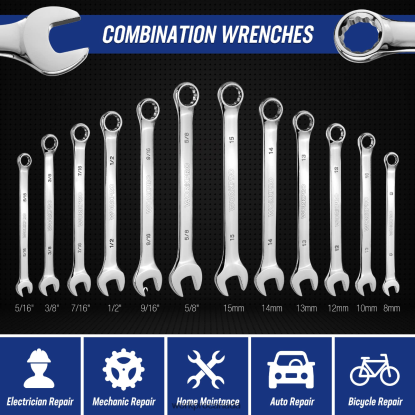 Useful WORKPRO Mechanic Tool Set, 192 Pcs Socket Wrench Set with Storage Case Tool ZNRDXV311