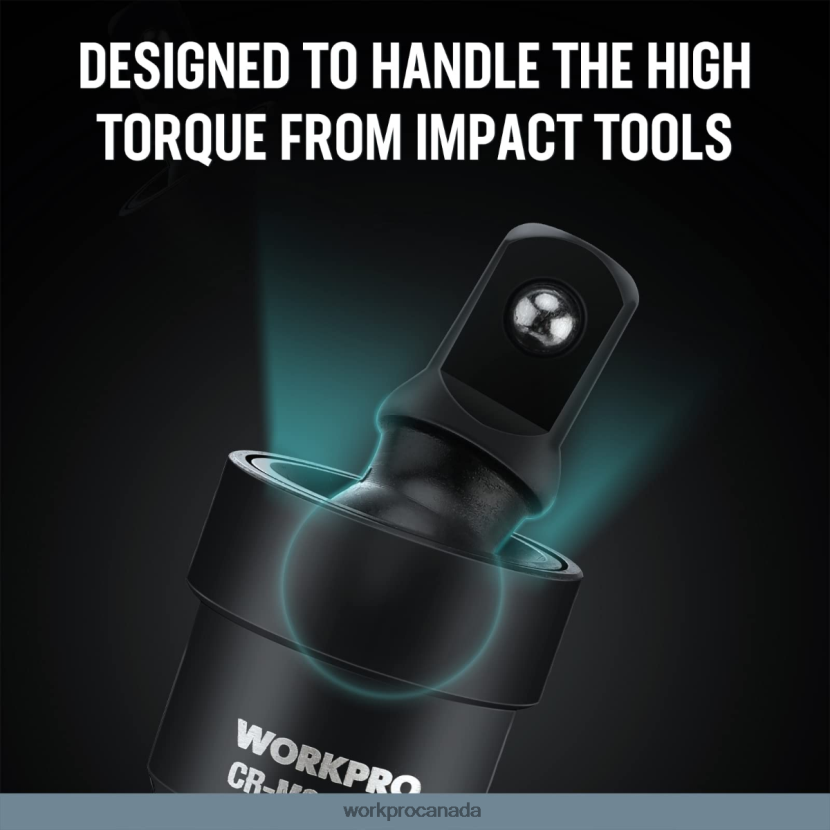 Helpful WORKPRO 3 Piece-Impact Universal Joint Set Tool ZNRDXV148