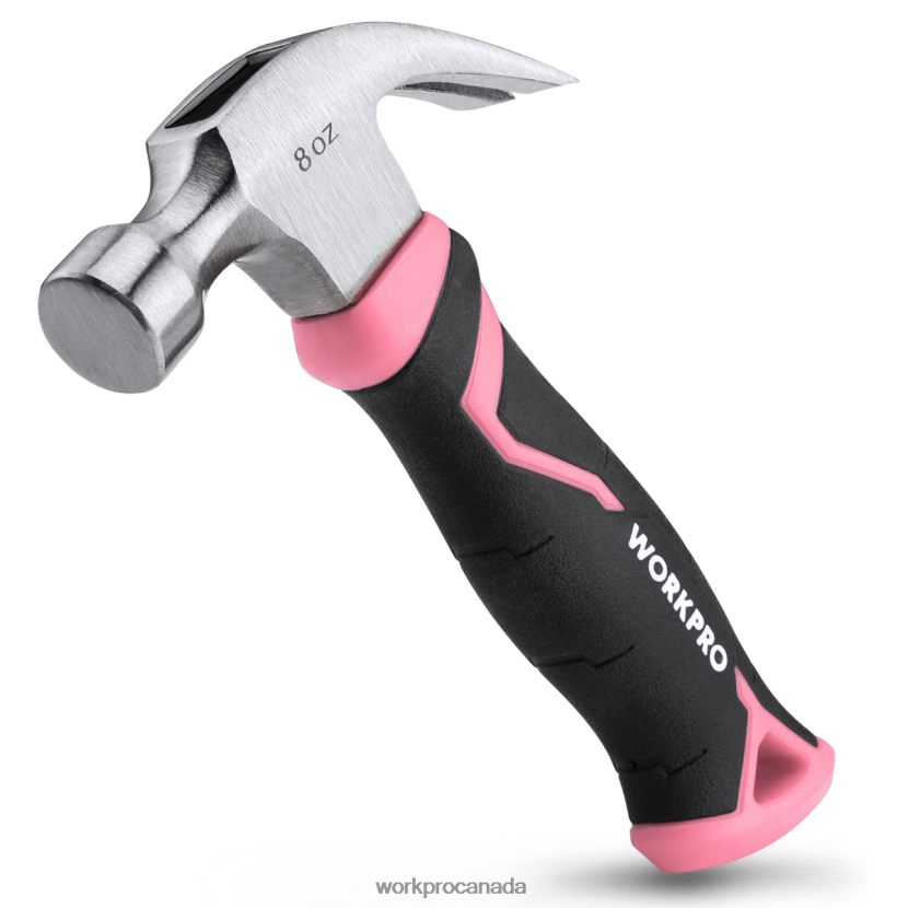 Helpful WORKPRO 8 oz Claw Hammer with Fiberglass Handle Tool ZNRDXV254