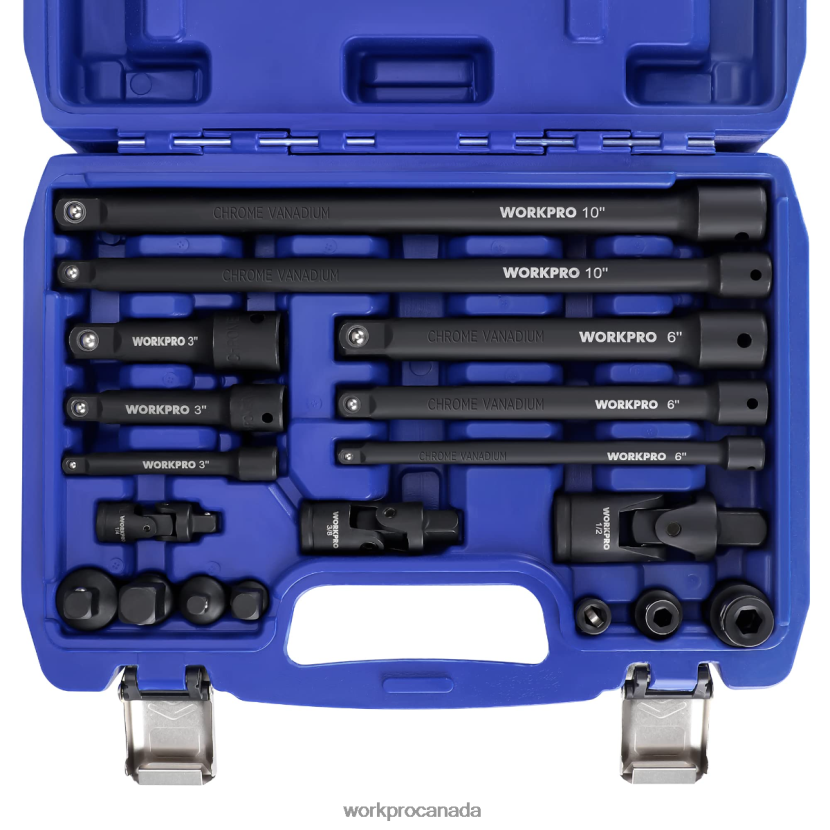 Morden WORKPRO 18 Pcs Drive Tool Accessory Set Tool ZNRDXV137