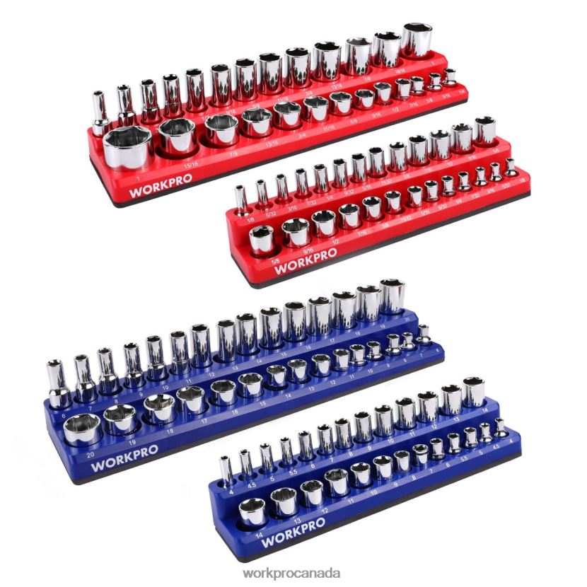 Morden WORKPRO Magnetic Receptacle Organizer Set of 4 Tool ZNRDXV134