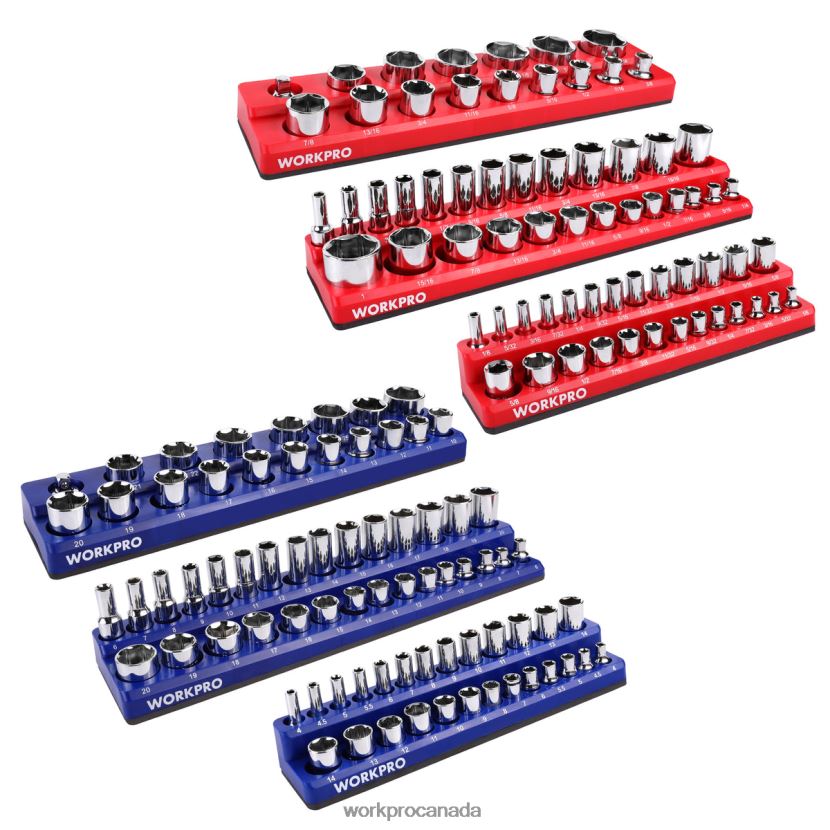 Morden WORKPRO Magnetic Receptacle Organizer Set of 6 Tool ZNRDXV126