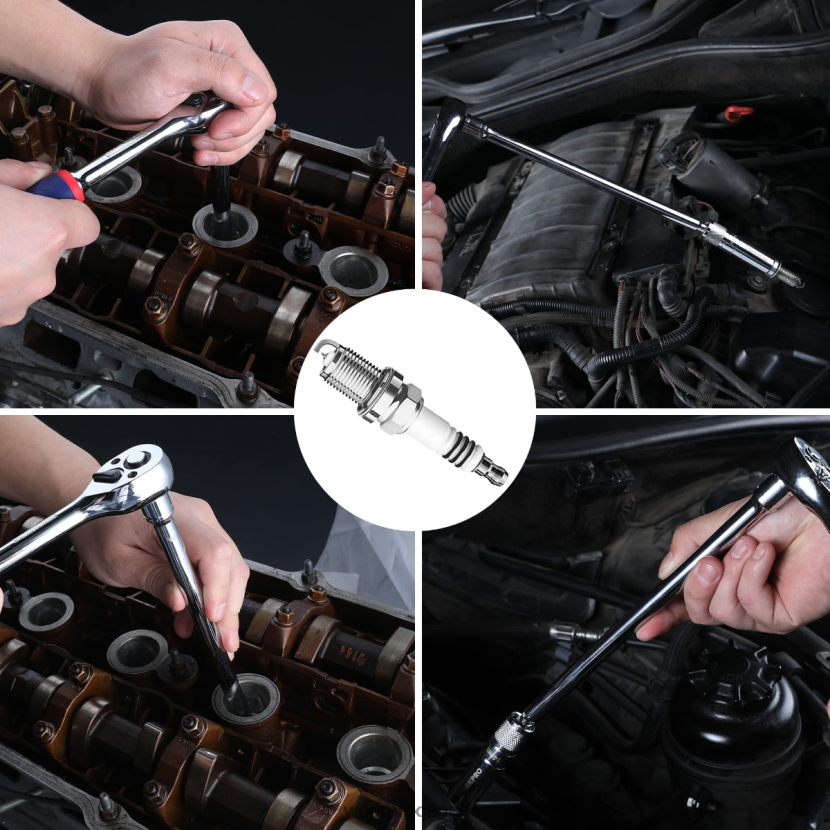 Morden WORKPRO Magnetic Swivel Spark Plug With Thin Wall Socket Tool ZNRDXV144