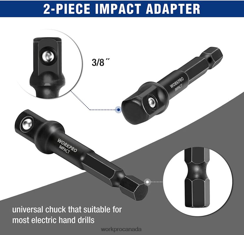 Useful WORKPRO 15 Pcs Impact Bolt & Nut Remover Set Tool ZNRDXV128