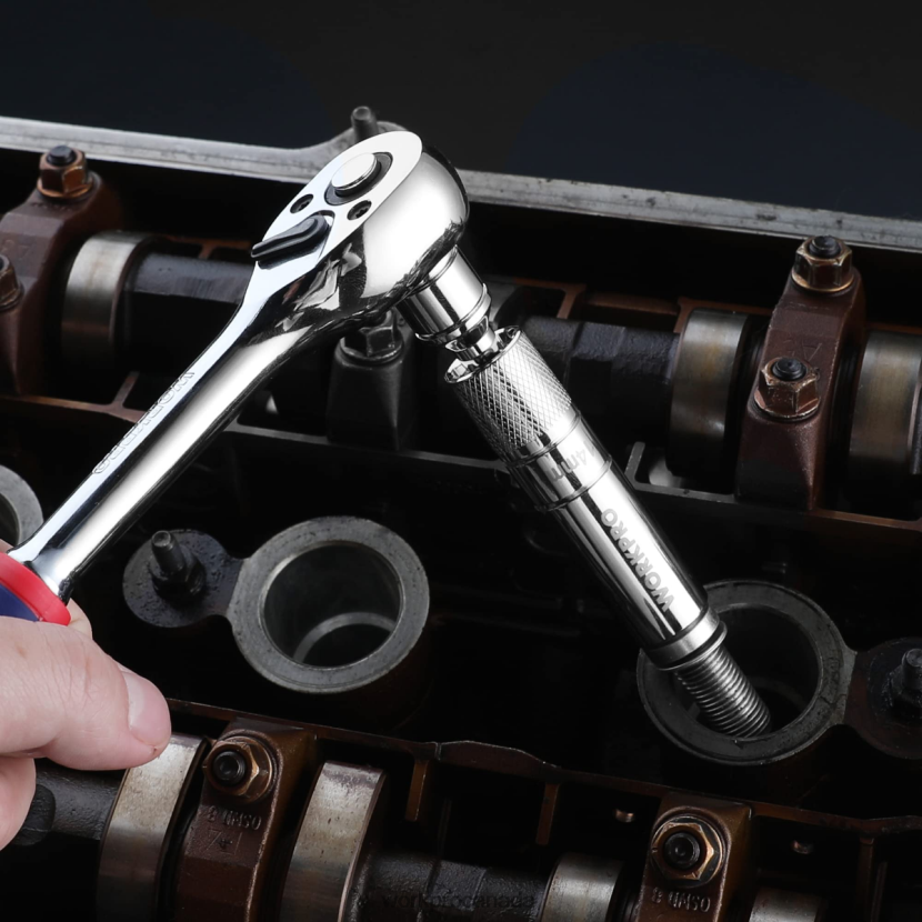 Useful WORKPRO Magnetic Swivel Spark Plug With Thin Wall Socket Tool ZNRDXV145