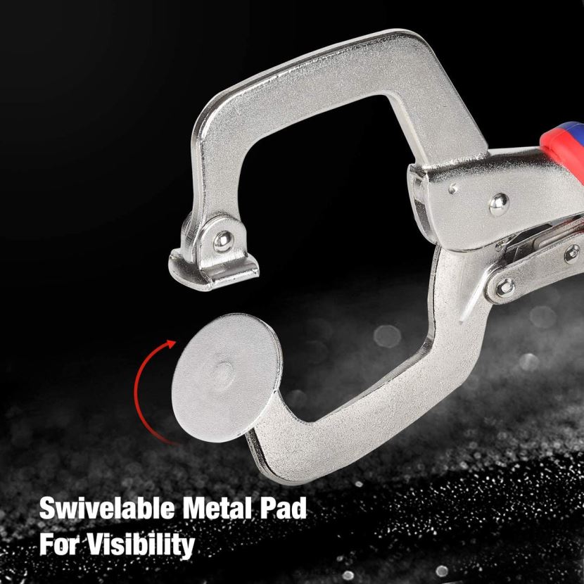 Morden WORKPRO Face Clamp Metal Pocket Hole Clamp for Woodworking and Jig Pocket Hole Tool ZNRDXV116
