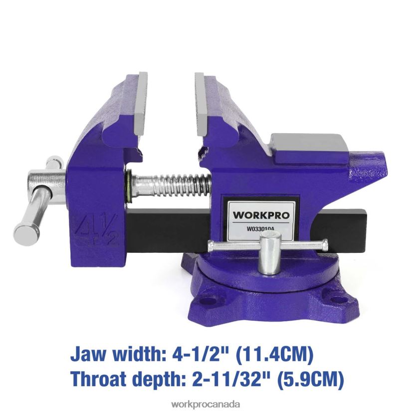 Useful WORKPRO Bench Vise Vice for Workbench Tool ZNRDXV113