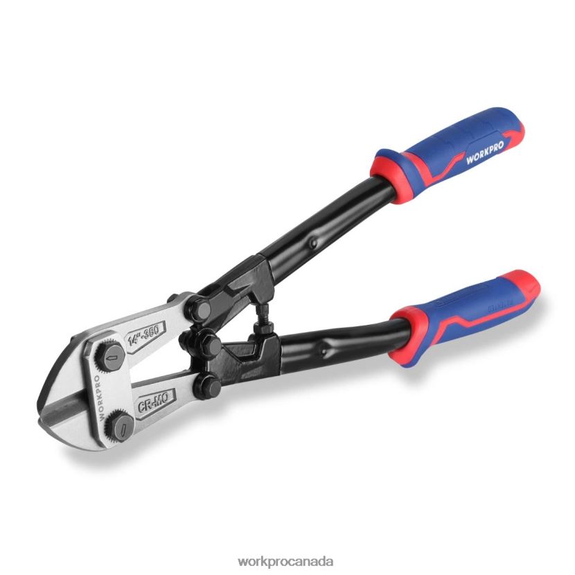 New WORKPRO 14/18 Inch Bolt Cutter, Tri-Material Handle with Comfort Grip Tool ZNRDXV156