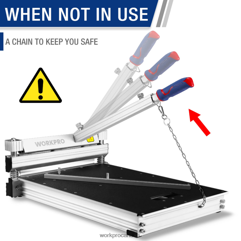 Useful WORKPRO Laminate Vinyl Floor Cutter Tool ZNRDXV159