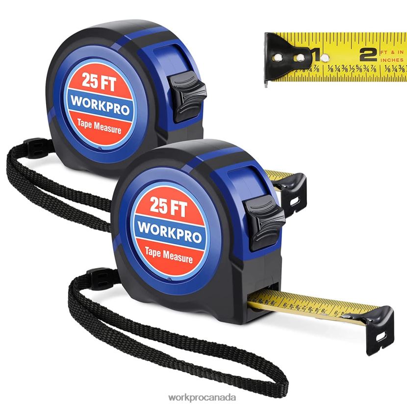Helpful WORKPRO Tape Measure 25 FT Tool ZNRDXV112