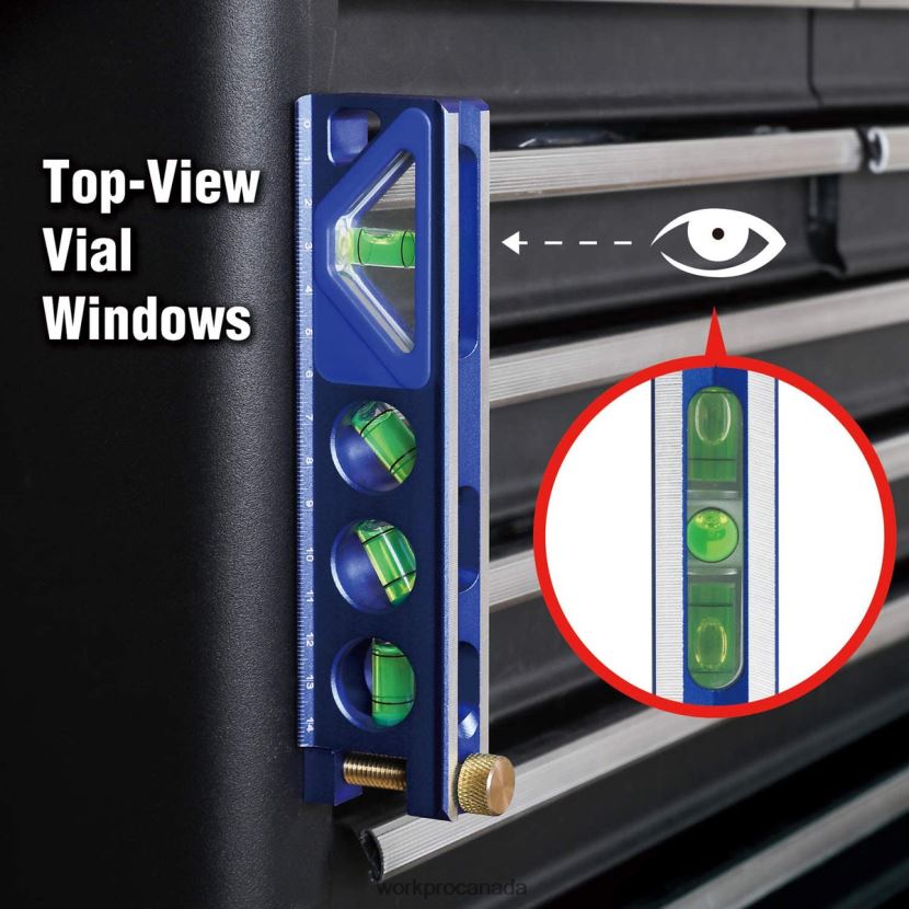 Useful WORKPRO Aluminum Alloy Construction Torpedo Level 6-1/2 inch Tool ZNRDXV110