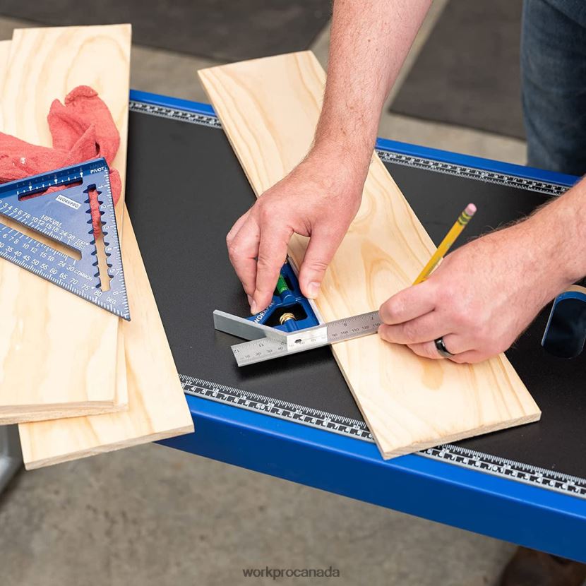 Useful WORKPRO Rafter Square and Combination Square Tool Set Tool ZNRDXV104