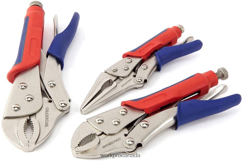 Helpful WORKPRO 3 Pcs Locking Pliers Set Tool ZNRDXV70