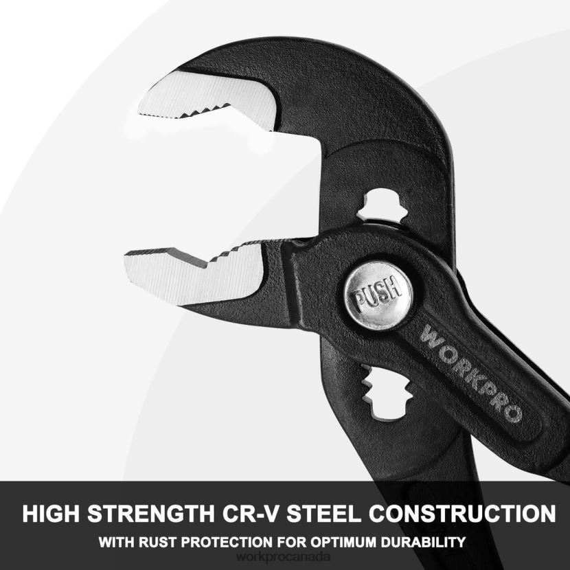 Helpful WORKPRO Groove Joint Pliers with Comfort Grip Tool ZNRDXV71