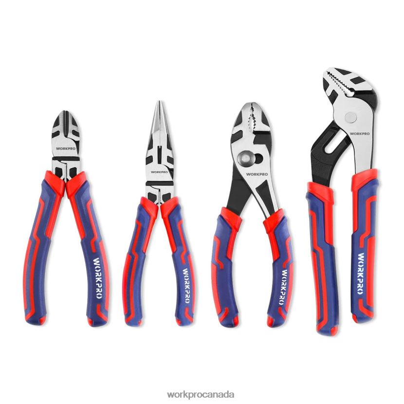 Morden WORKPRO 4 Pcs Premium CR-V Construction Pliers Tool Sets Tool ZNRDXV72