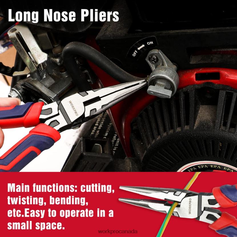 Morden WORKPRO 4 Pcs Premium CR-V Construction Pliers Tool Sets Tool ZNRDXV72