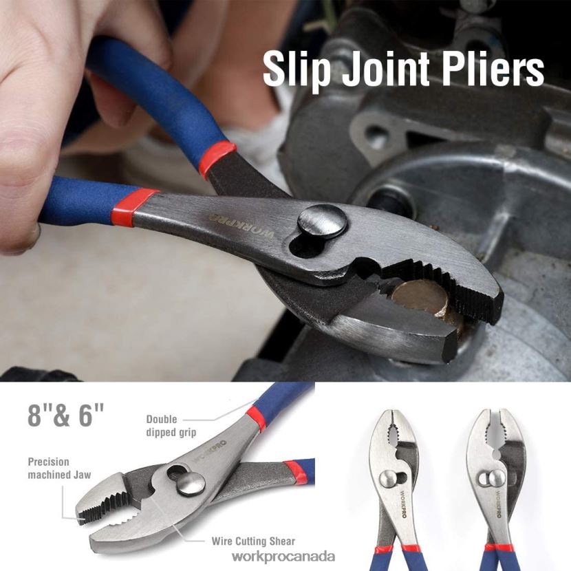 New WORKPRO 7 Pcs Multifunction Pliers Set for DIY & Home Use Tool ZNRDXV63