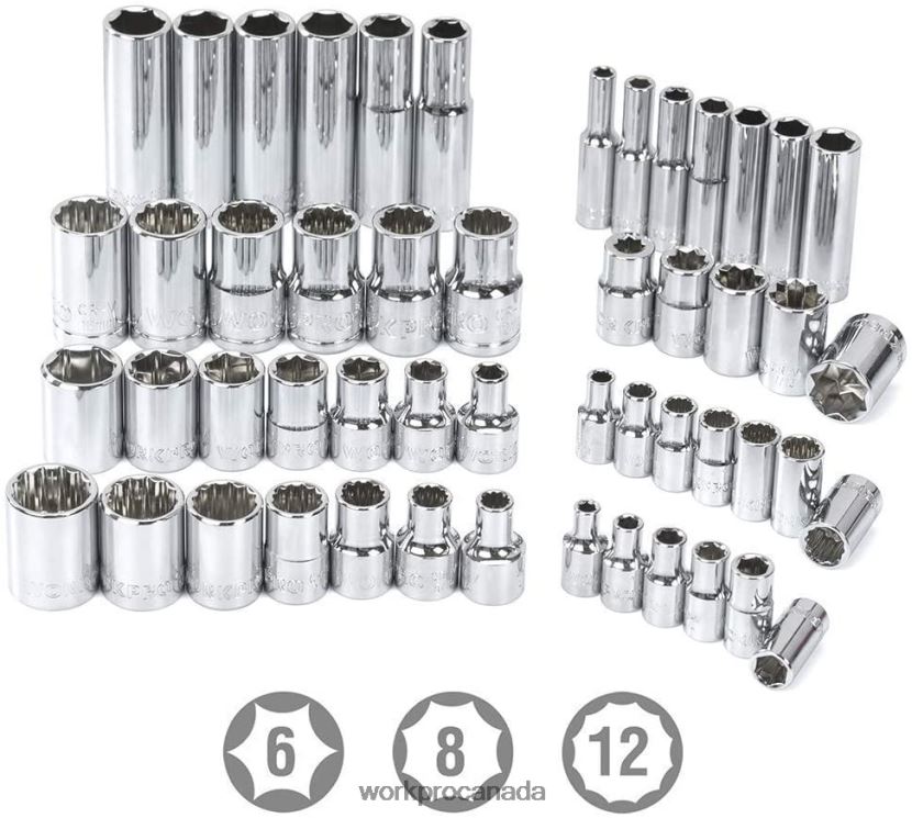 Useful WORKPRO 450 Pcs Universal Professional Mechanics Tool Set with Heavy Duty Case Box Tool ZNRDXV306