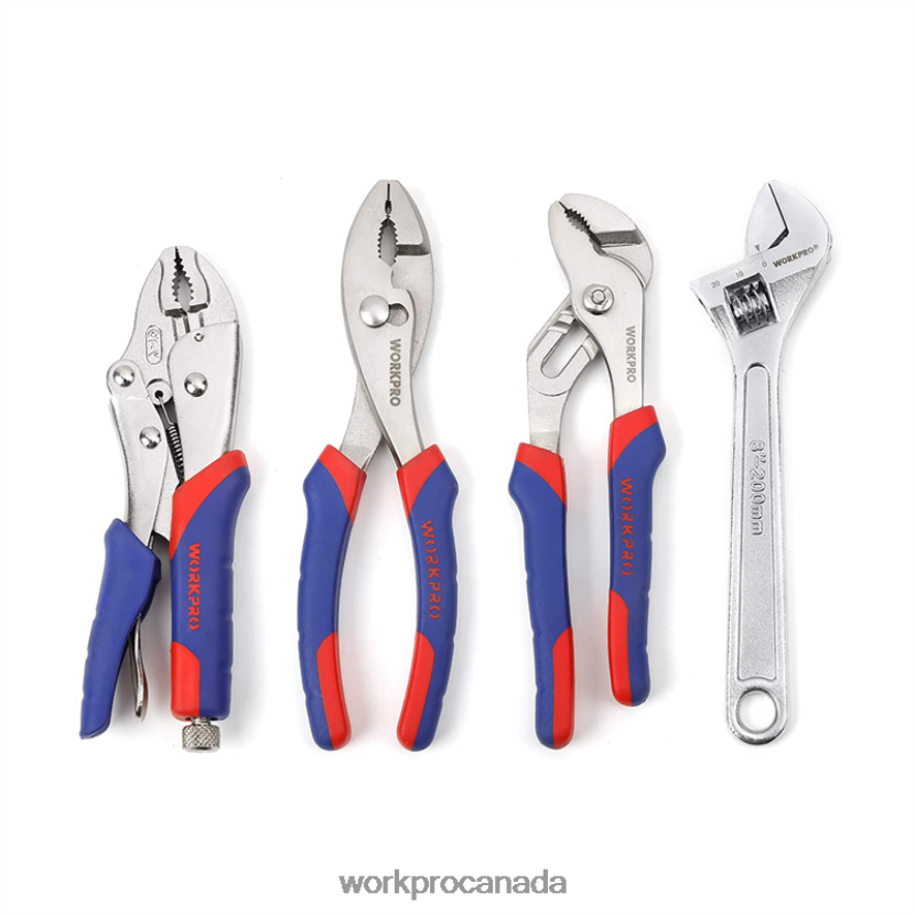 Useful WORKPRO 4 Pcs Pliers Set Home Maintenance Tool Kit Tool ZNRDXV79