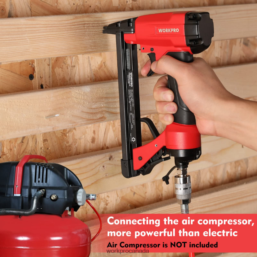 Morden WORKPRO Pneumatic Staple Gun, 8016/7116 Upholstery Stapler Tool ZNRDXV182