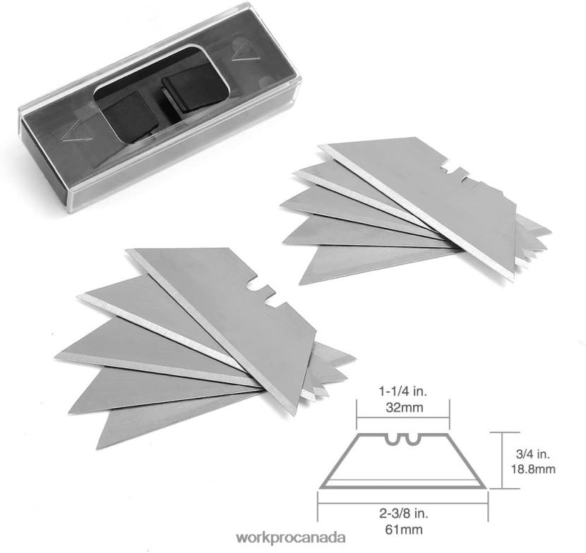 Morden WORKPRO Quick Change Blade Folding Utility Knife Set Tool ZNRDXV42