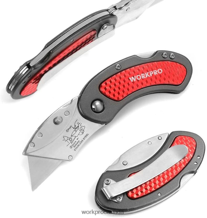 Morden WORKPRO Quick Change Blade Folding Utility Knife Set Tool ZNRDXV42