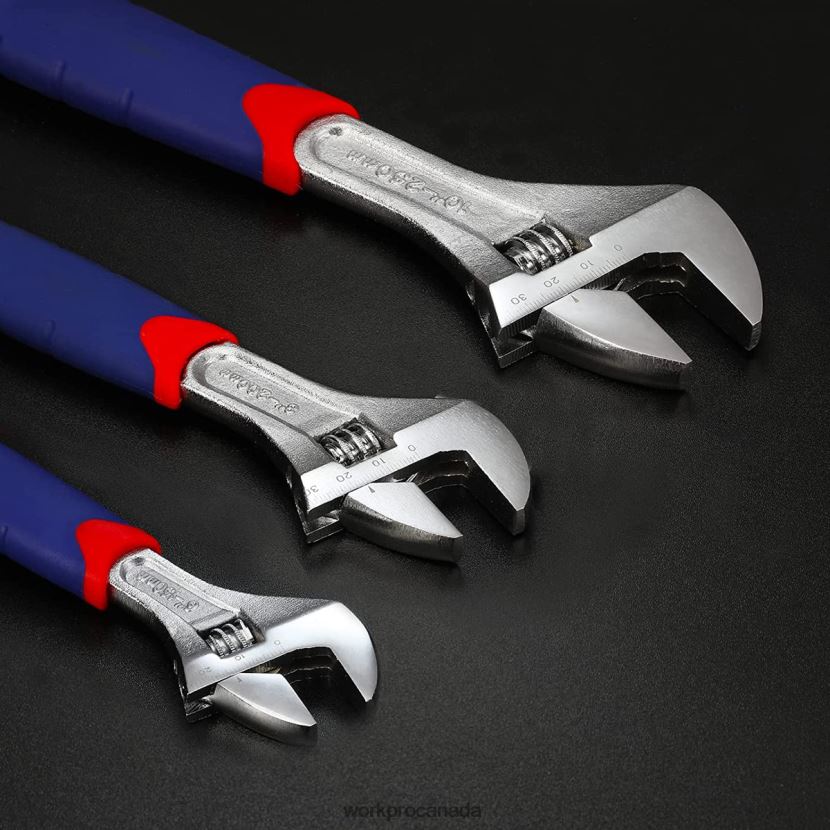 Morden WORKPRO 3 Pcs Adjustable Wrench Set Tool ZNRDXV83