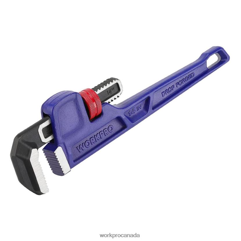Useful WORKPRO 14-inch Heavy Duty Straight Plumbing Wrench Tool ZNRDXV89