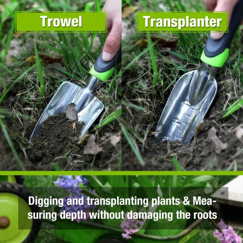 Morden WORKPRO 5 Pcs Outdoor Garden Tool Set Gardening Work Gifts Tool ZNRDXV276