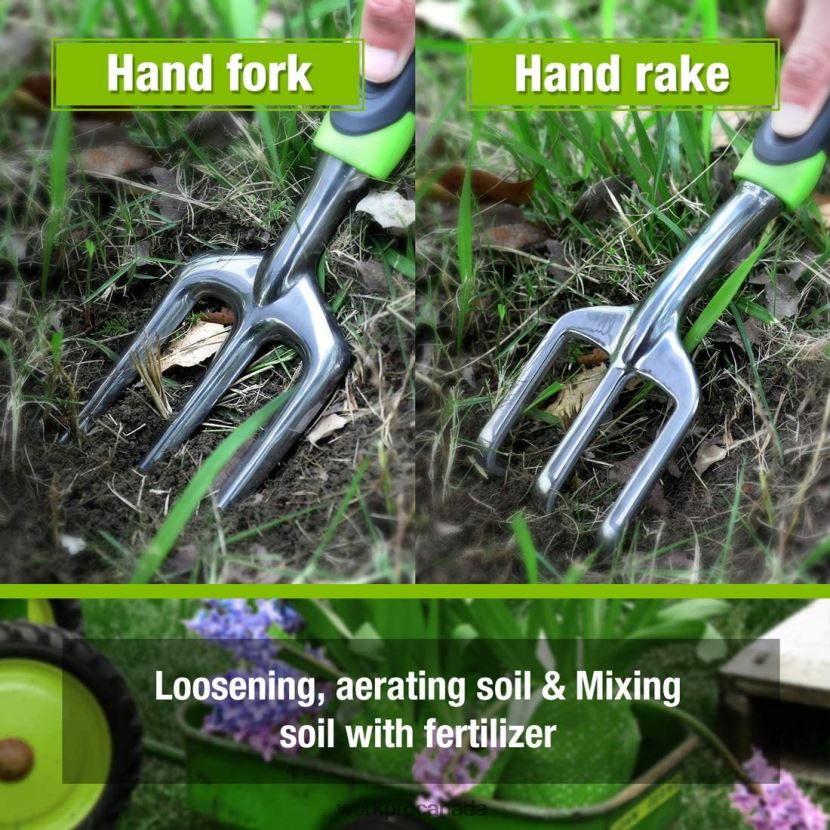 Morden WORKPRO 5 Pcs Outdoor Garden Tool Set Gardening Work Gifts Tool ZNRDXV276