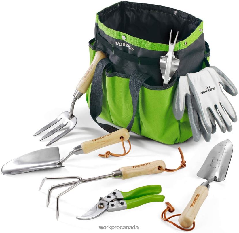 Morden WORKPRO 7 Pcs Stainless Steel Heavy Duty Garden Tools Set Tool ZNRDXV274