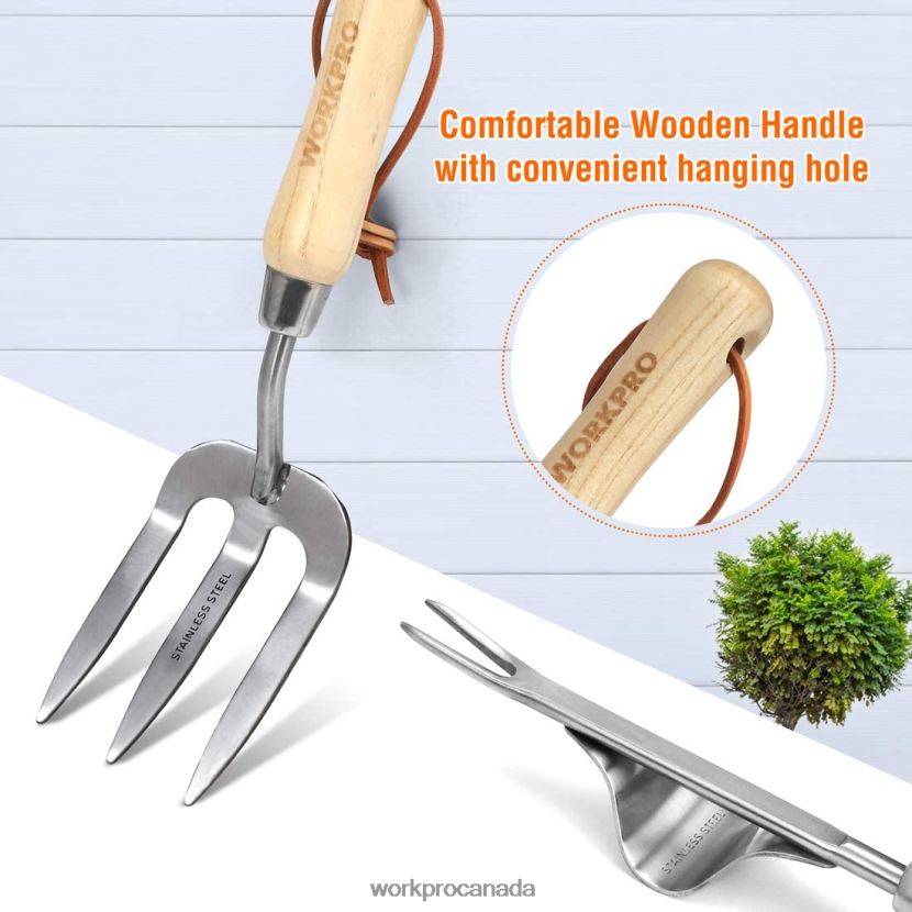Morden WORKPRO 7 Pcs Stainless Steel Heavy Duty Garden Tools Set Tool ZNRDXV274