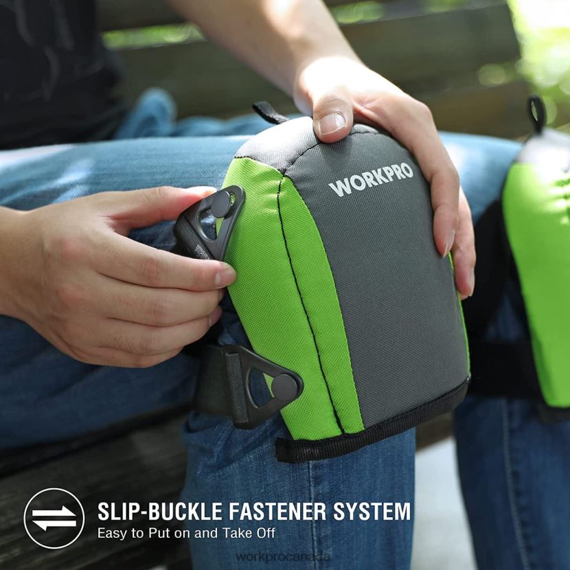 Useful WORKPRO Garden Flooring Kneepads with Foam Padding Tool ZNRDXV272