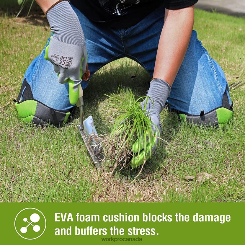 Useful WORKPRO Garden Flooring Kneepads with Foam Padding Tool ZNRDXV272