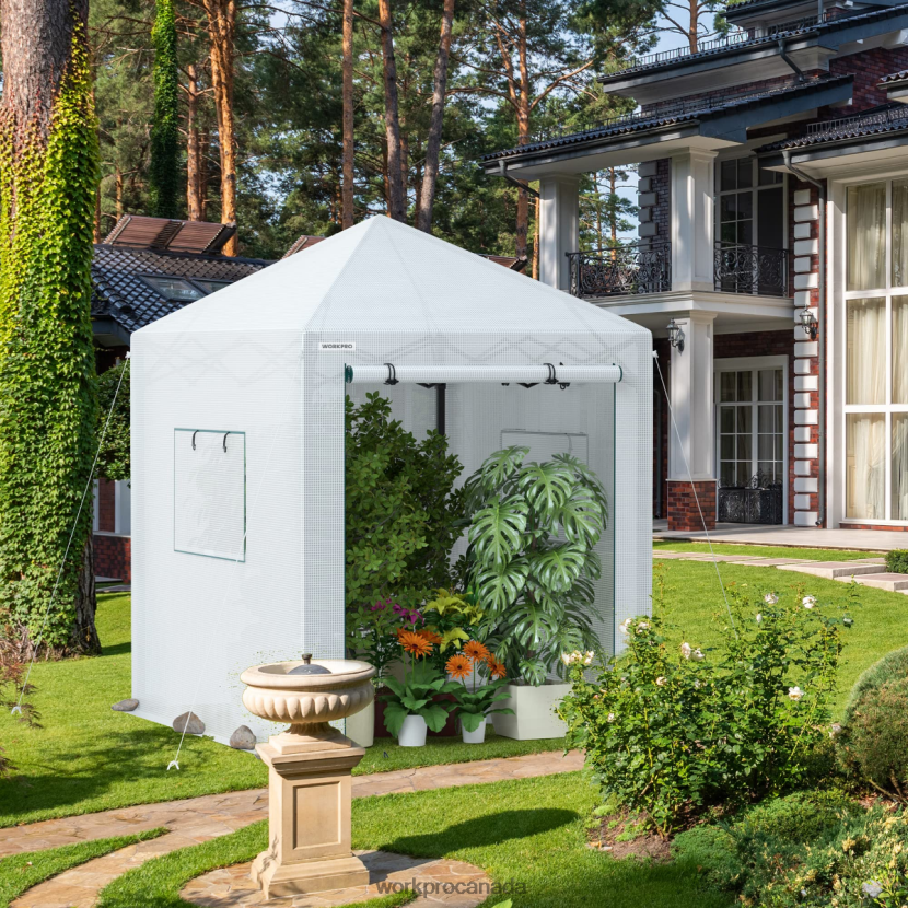Useful WORKPRO Portable Walk-in Greenhouse Tool ZNRDXV289