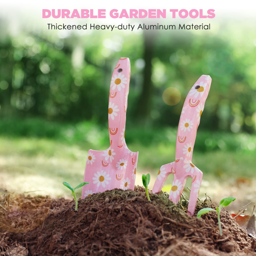 White/Pink WORKPRO 4PCS Aluminum Garden Tool Set Tool ZNRDXV285