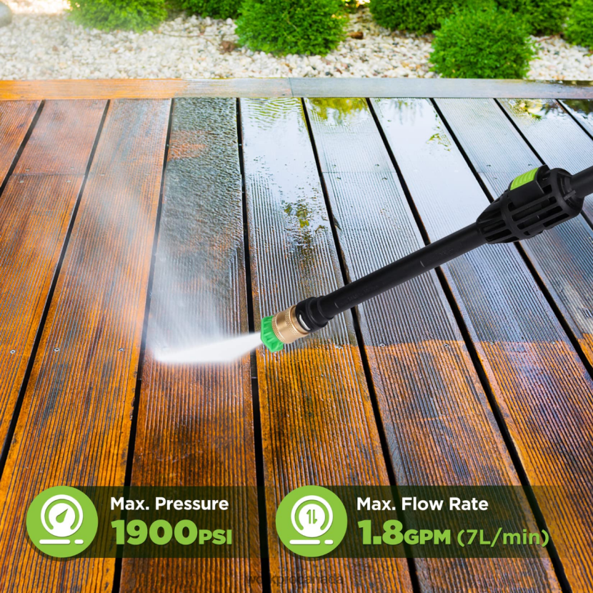 Helpful WORKPRO 1900 Max PSI 1.8 GPM 12-Amp Compact Electric High Pressure Washer Tool ZNRDXV299
