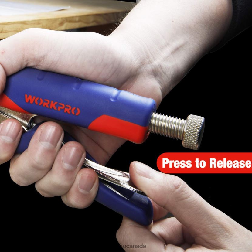 Useful WORKPRO Face Clamp & 12V Cordless Drill and Home Tool Kit & 10 Pcs Pro Spade Drill Bit Set & 4-in-1 Staple Gun Heavy-Duty Tool ZNRDXV318