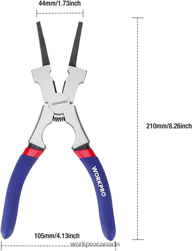 New WORKPRO Welding Pliers, Multi-Functional CR-V Steel Welding Pliers Tool ZNRDXV74