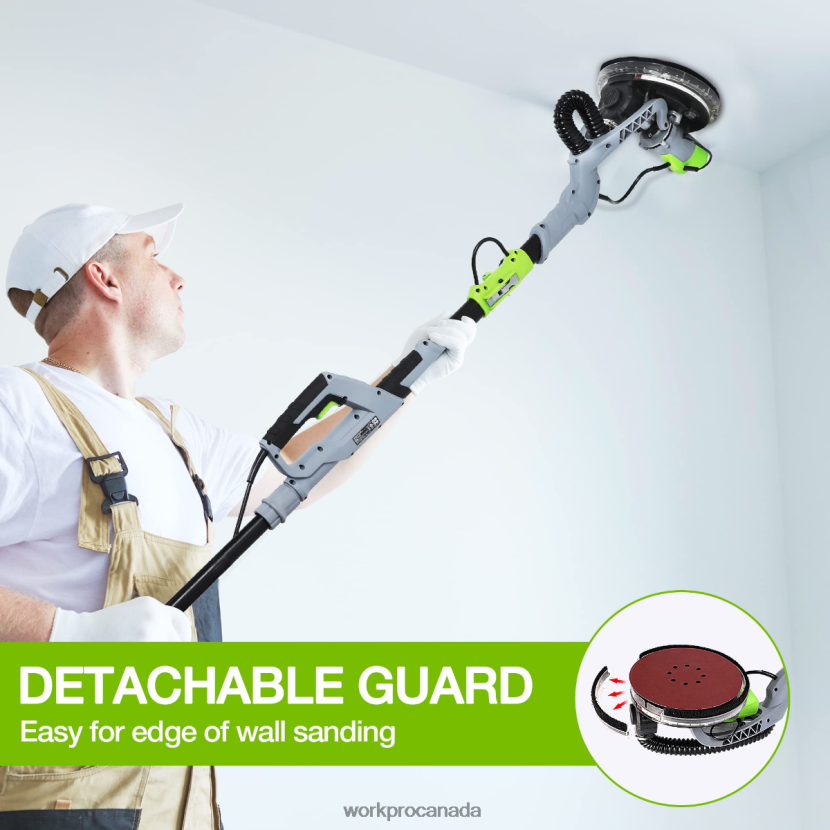 Morden WORKPRO 720W Electric Drywall Sander with Vacuum Tool ZNRDXV228