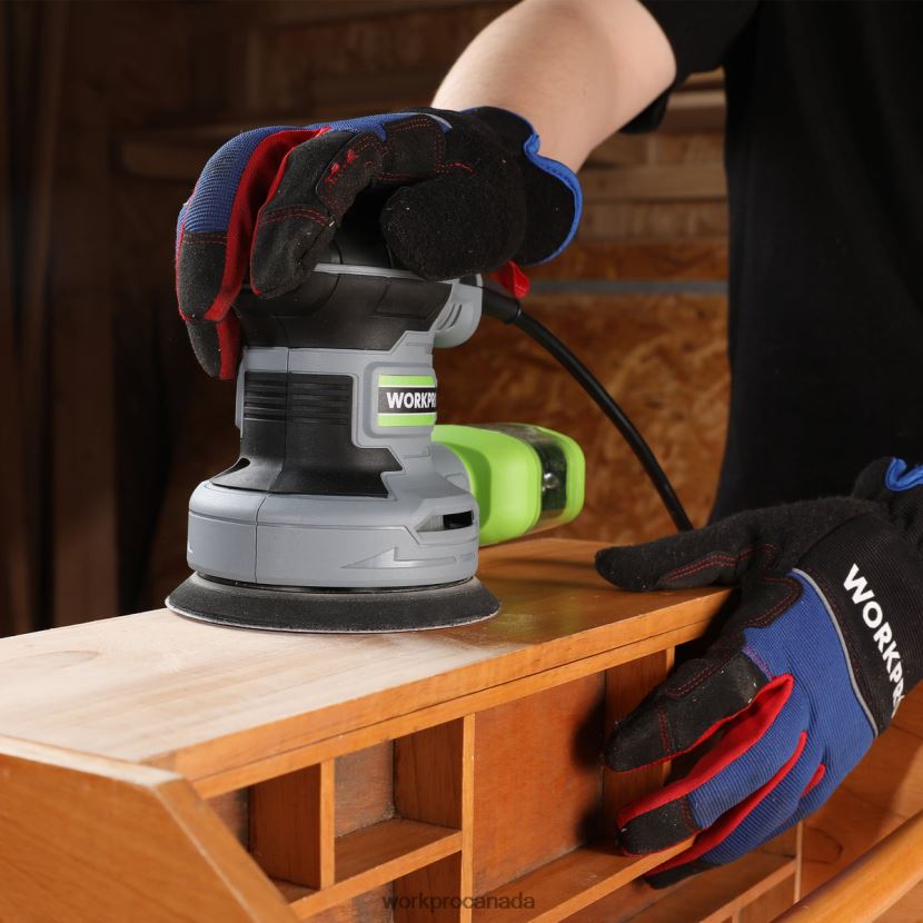 Useful WORKPRO 2.5 Amp Electric 5-Inch Random Orbit Sander, 6 Variable Speeds 7000 to 14000 RPM Tool ZNRDXV233