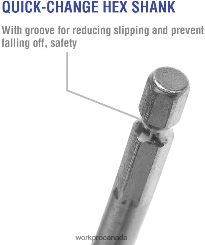 Helpful WORKPRO 13 Pcs Spade Drill Bit Set in SAE with Nylon Storage Pouch Tool ZNRDXV211