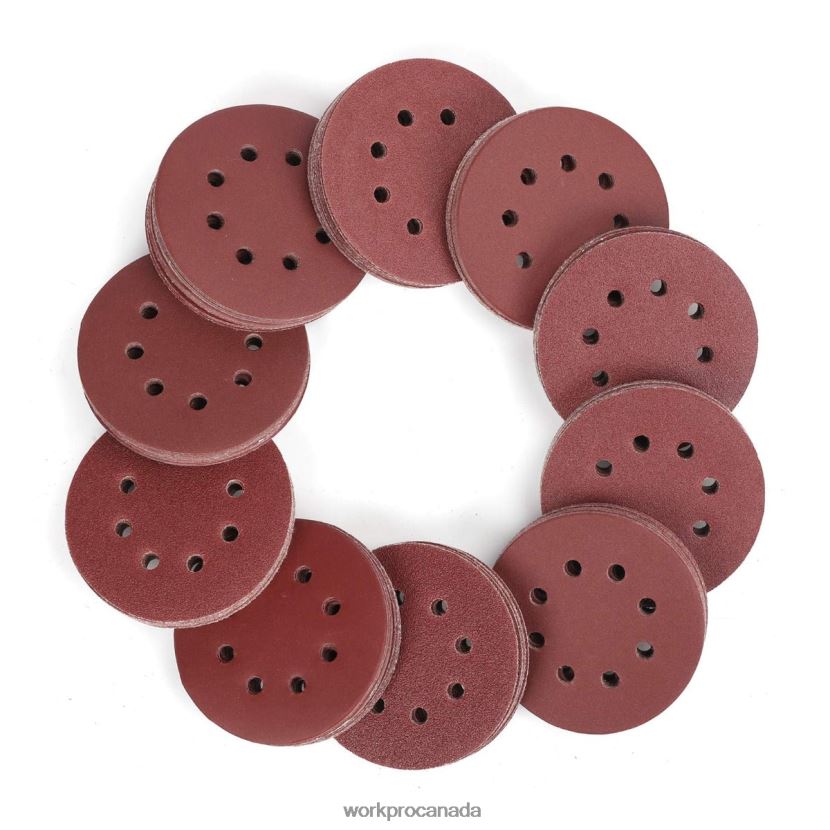 Helpful WORKPRO 150 Pcs Sanding Discs Set for Random Orbital Sander Tool ZNRDXV197