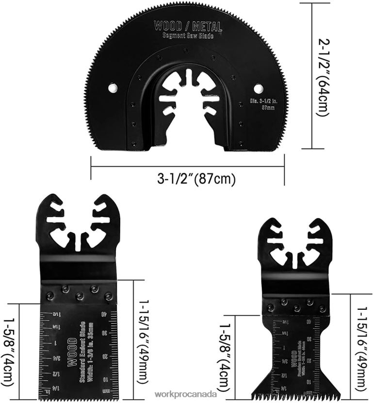 Helpful WORKPRO 23 Pcs Metal/Wood Oscillating Saw Blades Set Tool ZNRDXV194