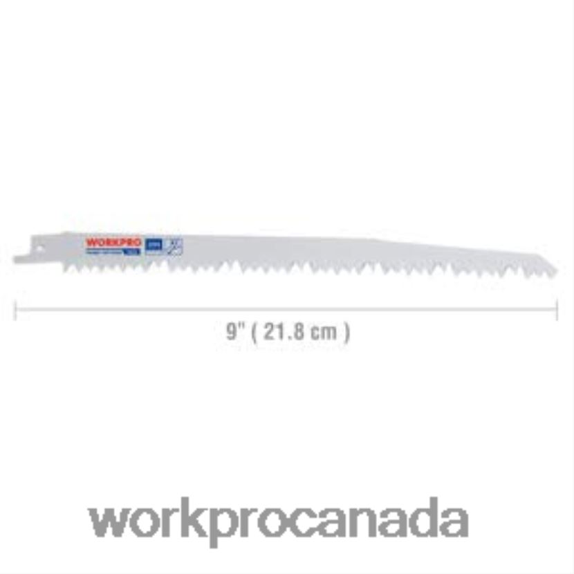 Helpful WORKPRO 5 Pcs 9-Inch Wood Pruning Reciprocating Saw Blade Set Tool ZNRDXV208