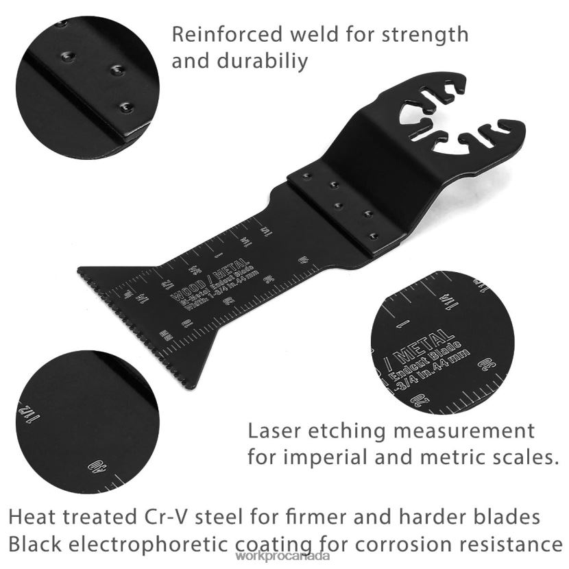 Morden WORKPRO 25 Pcs Oscillating Saw Blades, Cutting Blade, Universal Multitool Accessory for Sanding, Grinding, and Cutting Tool ZNRDXV200